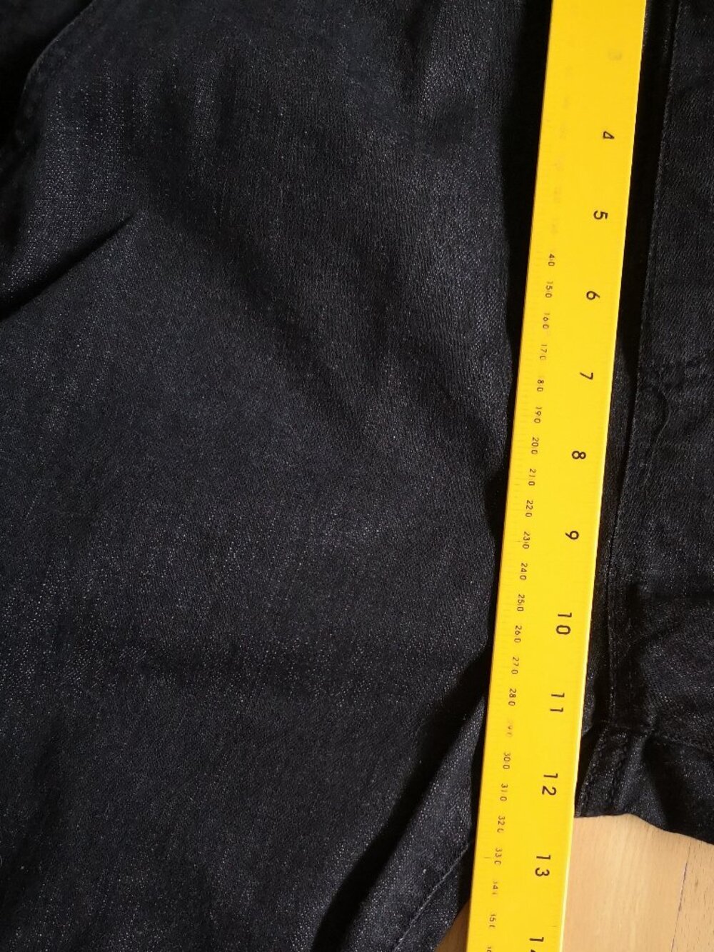Free People Ladies Size 31 Black Denim Adjustable Straps 1 Pocket Bib Overalls - Picture 13 of 14